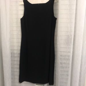 Classic black sheath dress